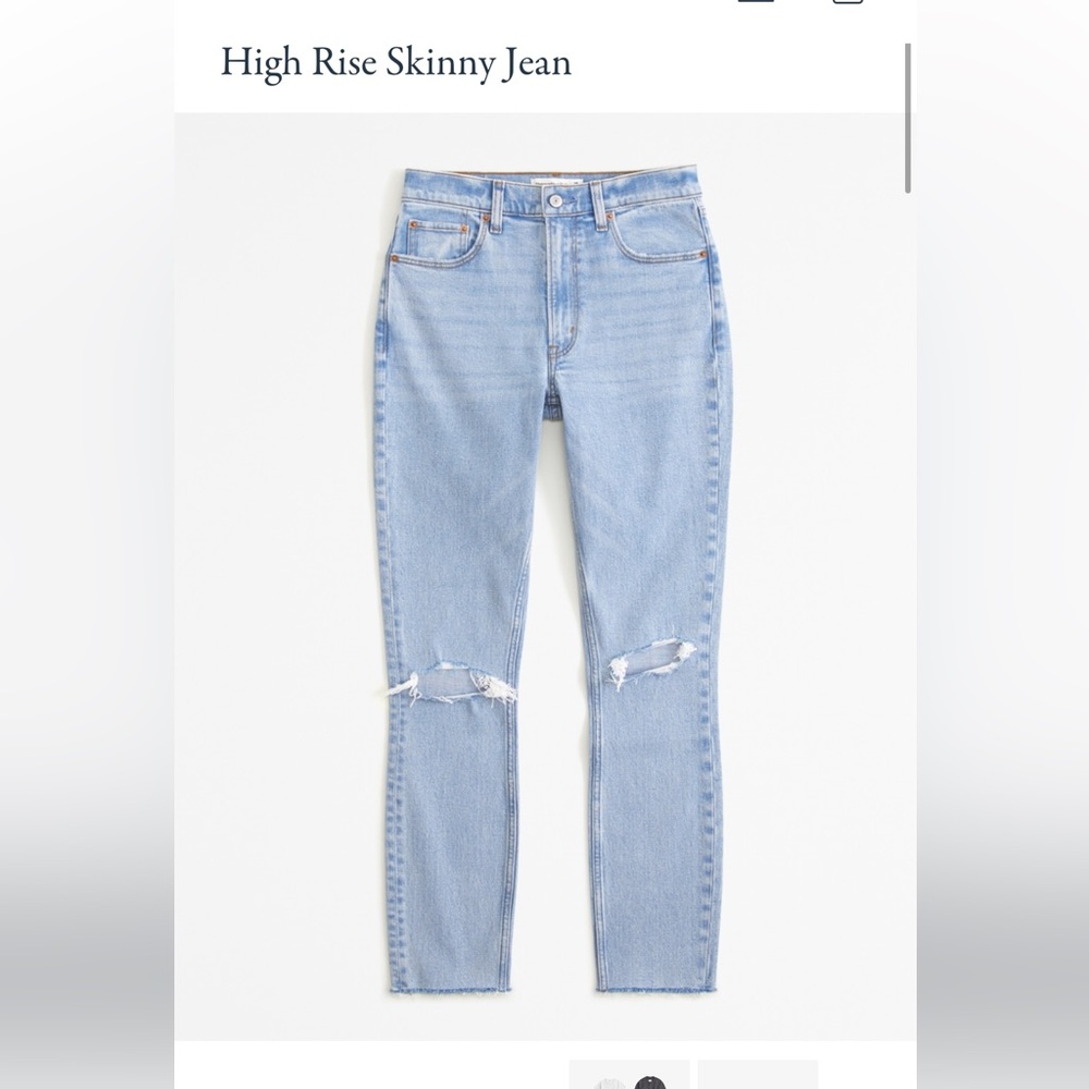 Abercrombie & Fitch High Rise Skinny